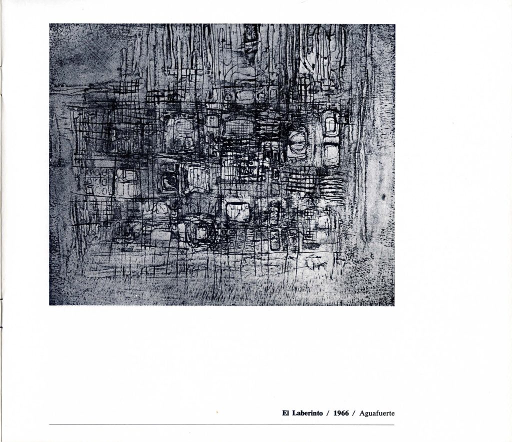 Maruja Rolando, 1923-1970. Obra gráfica. Caracas, TAGA [Taller de Artistas Gráficos Asociados], 1980, [p. 6].