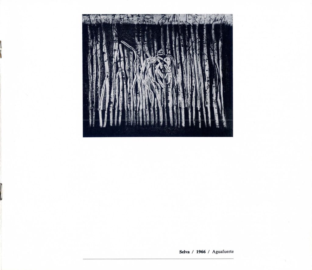 Maruja Rolando, 1923-1970. Obra gráfica. Caracas, TAGA [Taller de Artistas Gráficos Asociados], 1980, [p. 8].