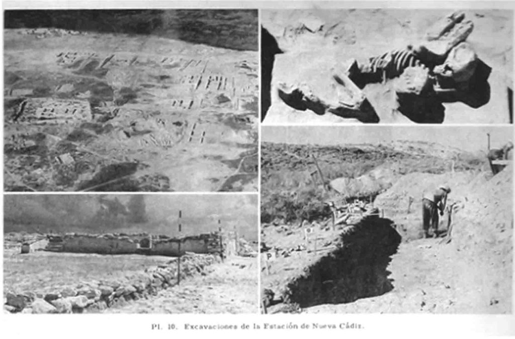Excavaciones de la estación Nueva Cádiz, según registro del libro de J.M. Cruxent e Irving Rouse, Arqueología cronológica de Venezuela. Tomado de: https://pueblosoriginarios.com/textos/cruxent/margarita.html