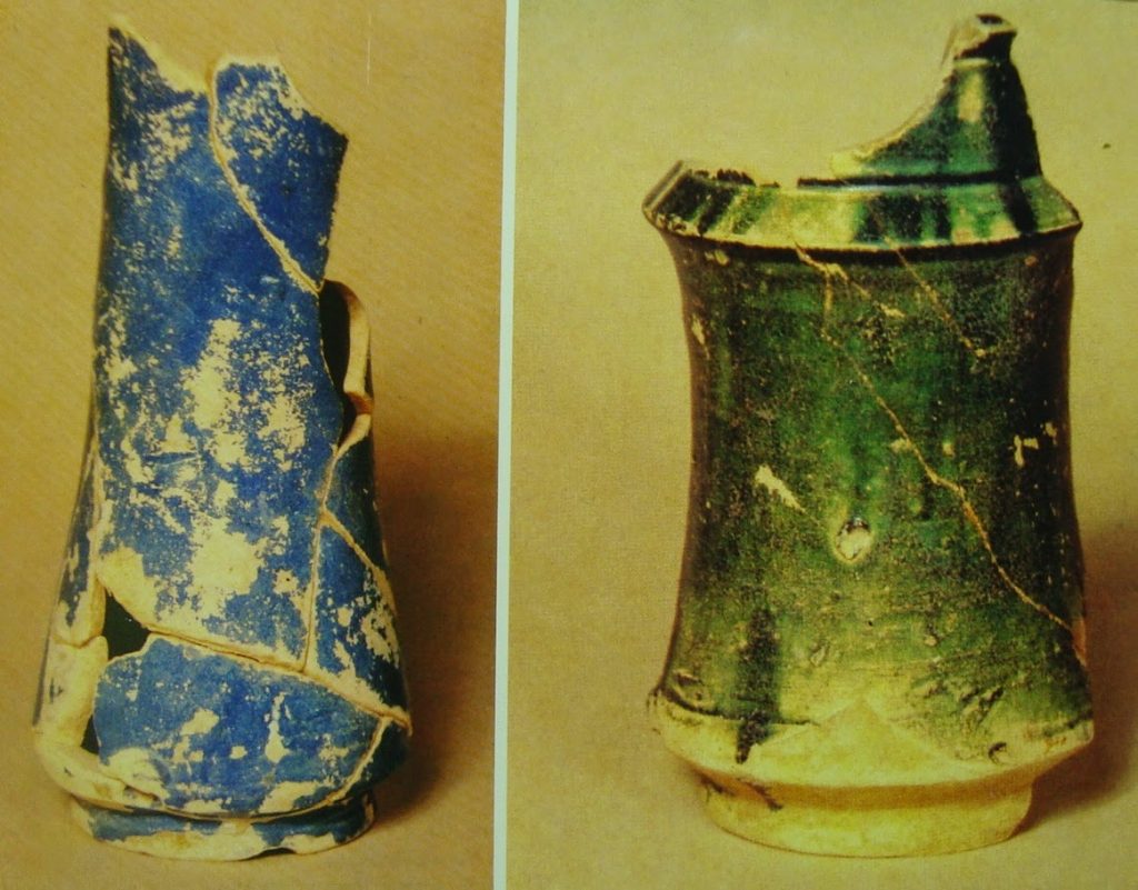 Utensilios domésticos cerámicos de Nueva Cádiz. Tomado de: https://museonuevacadizne.blogspot.com/2015/04/nueva-cadiz-como-eran-los-utensilios-de.html