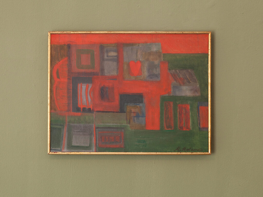 Maruja Rolando. Tirol, 1968. Óleo sobre tela. 45 x 60 cm.