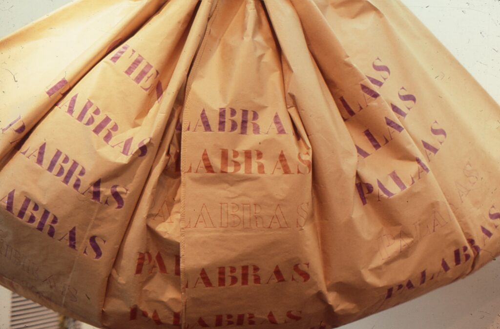 Ana María Mazzei, Cajas de pensamientos, 1979. Instalación presentada en la exposición colectiva Once tipos, en la Sala Mendoza, agosto de 1979