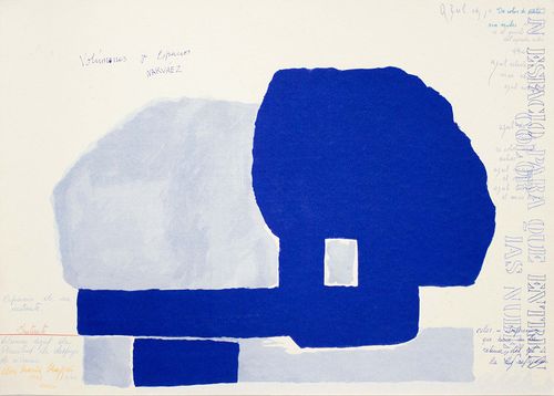 Ana María Mazzei. Grafías X, 1982. Serigrafía sobre papel. 50 x 70 cm