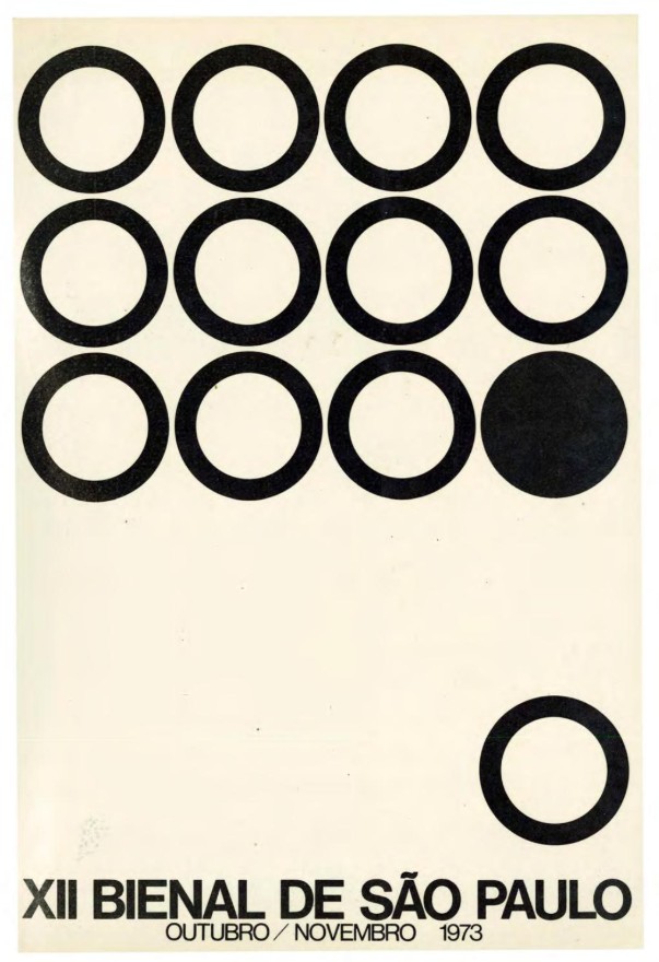 XII Bienal de São Paulo. Catálogo. São Paulo, Fundación Bienal de São Paulo, 1973.
